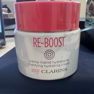 Clarins My RE-BOOST Matifying Hydrating Cream - NWT 1.7 Oz